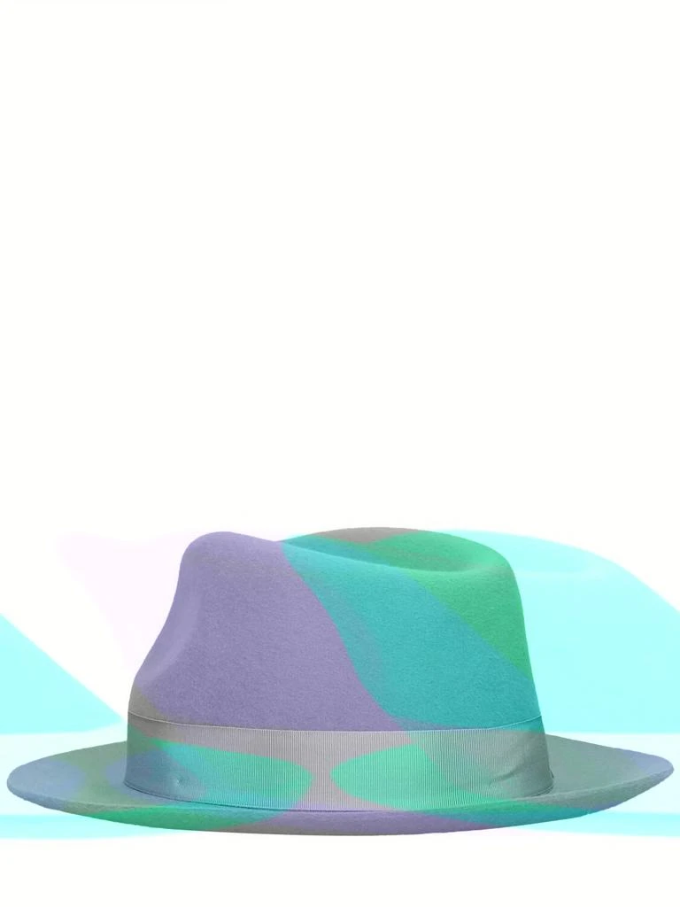 商品BORSALINO|Brushed Felt Fedora Hat,价格¥2794,第4张图片详细描述