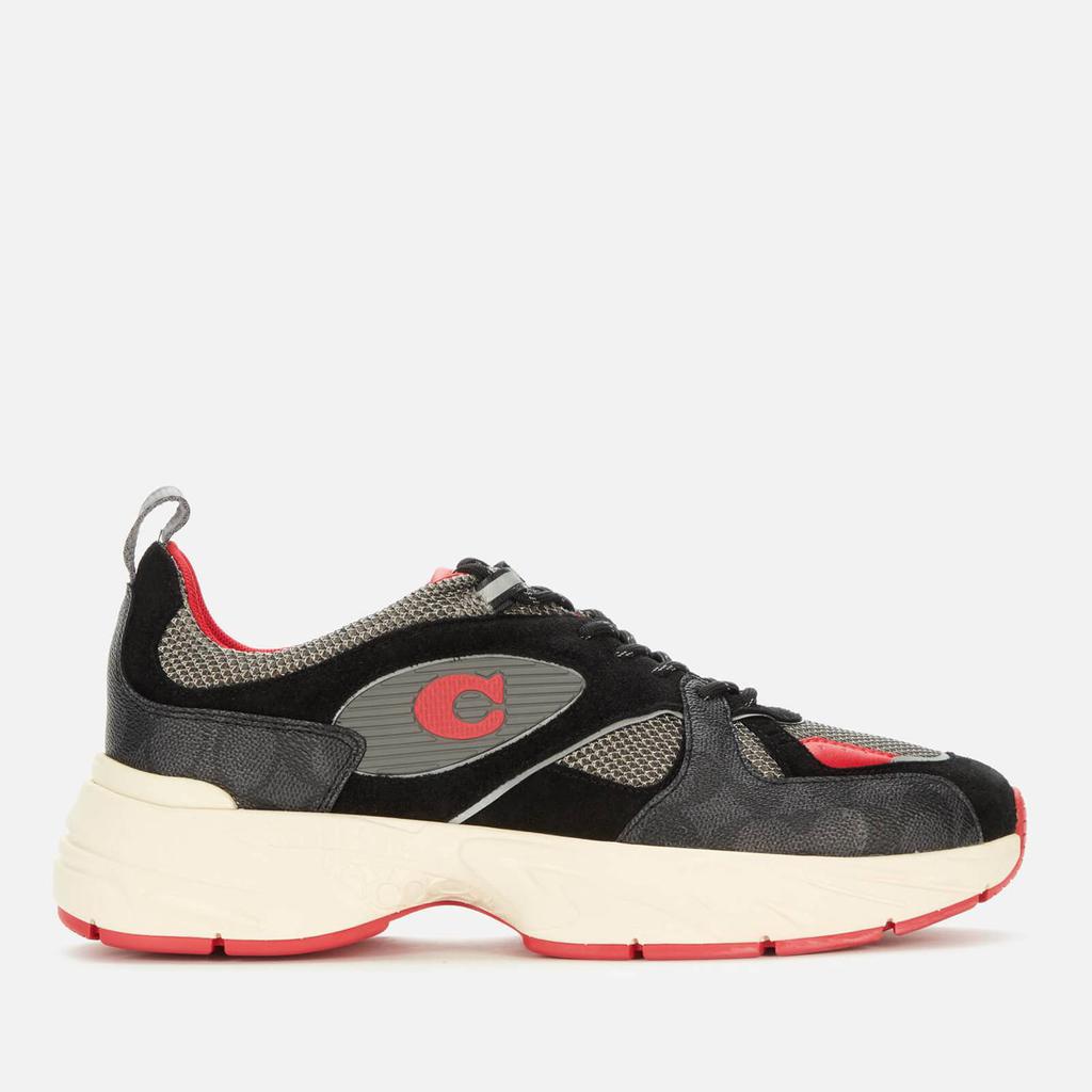 Coach Men's Tech Running Style Trainers - Black Multi商品第1张图片规格展示