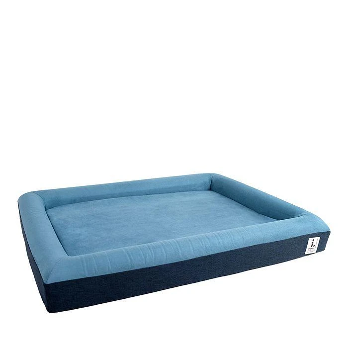 商品Ibiyaya|Deep Sleep Orthopedic Dog Bed with Bolster and Removable Cover, Washable and Indestructible Dog Bed,价格¥1885,第1张图片