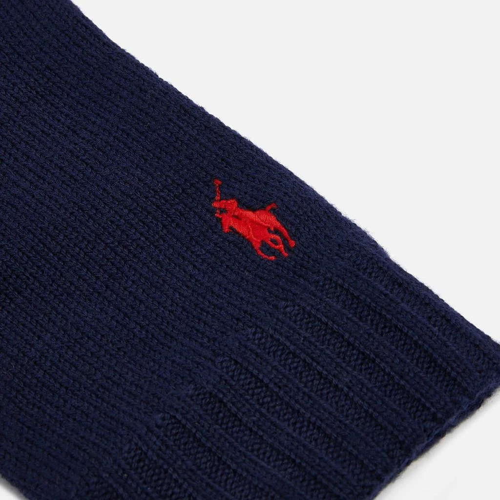 商品Ralph Lauren|Polo Ralph Lauren Logo-Embroidered Merino Wool Gloves,价格¥341,第2张图片详细描述