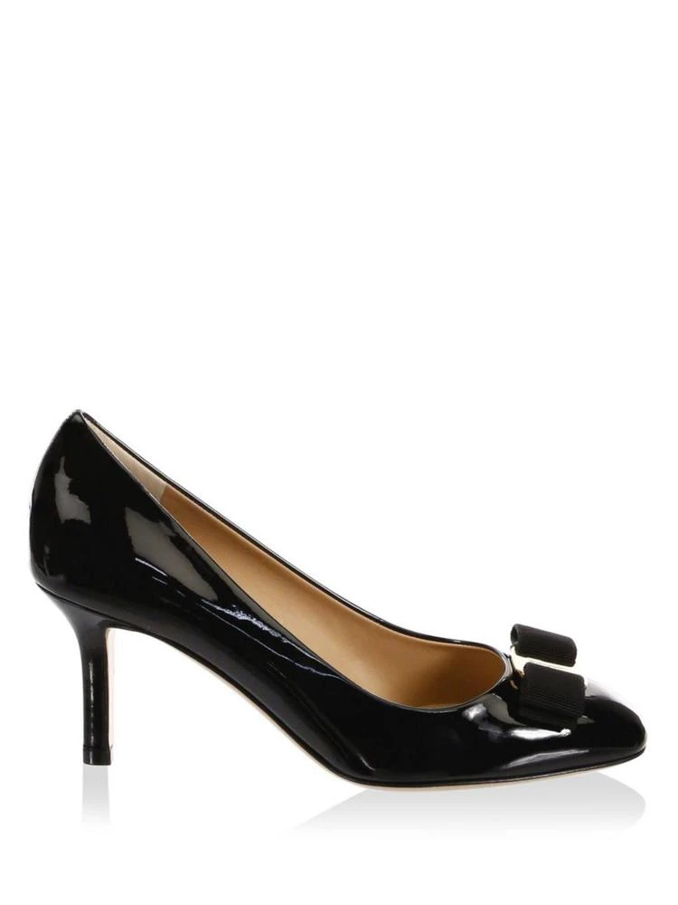 商品Salvatore Ferragamo|Erice Leather Pumps,价格¥2108,第5张图片详细描述