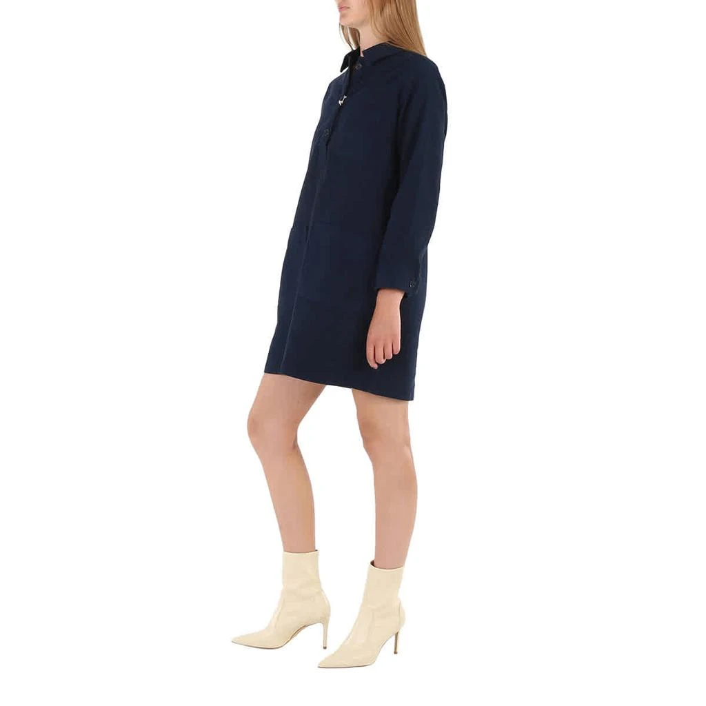 商品A.P.C.|Ladies Dark Navy Aurelia Cotton Jersey Dress,价格¥797,第3张图片详细描述