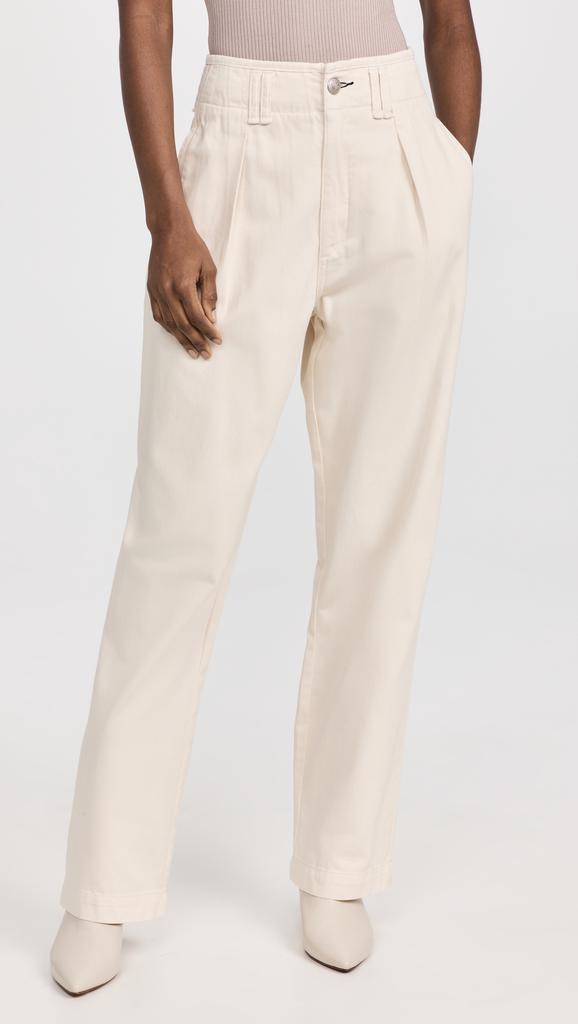 Rag & Bone 高腰裥褶长裤商品第2张图片规格展示
