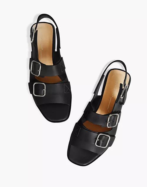Intentionally Blank Leather Jiji Sandals商品第1张图片规格展示