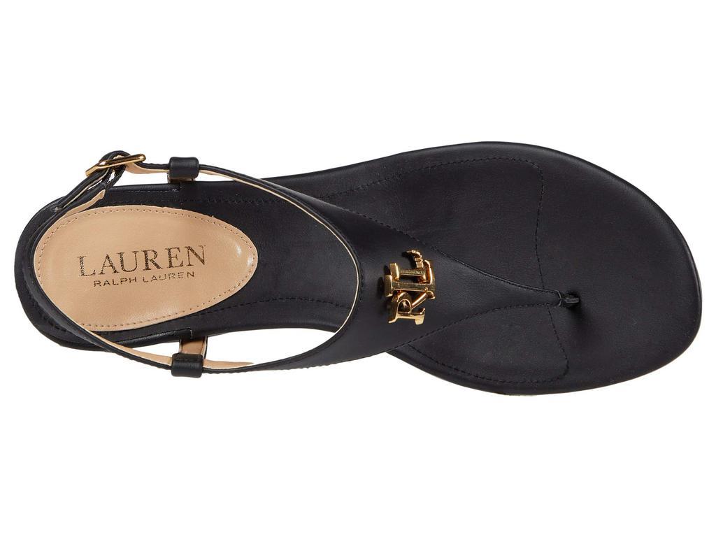 商品Ralph Lauren|Jeannie Wedge Sandal,价格¥497,第4张图片详细描述