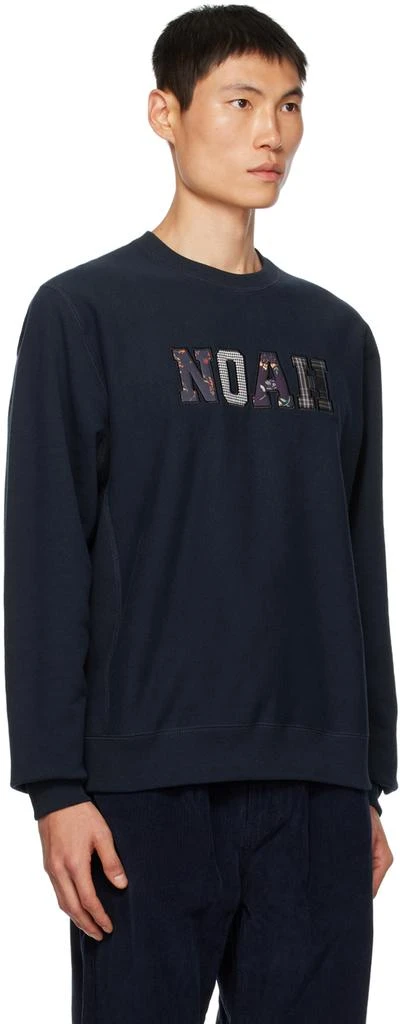 商品Noah|Navy Appliqué Sweatshirt,价格¥726,第2张图片详细描述