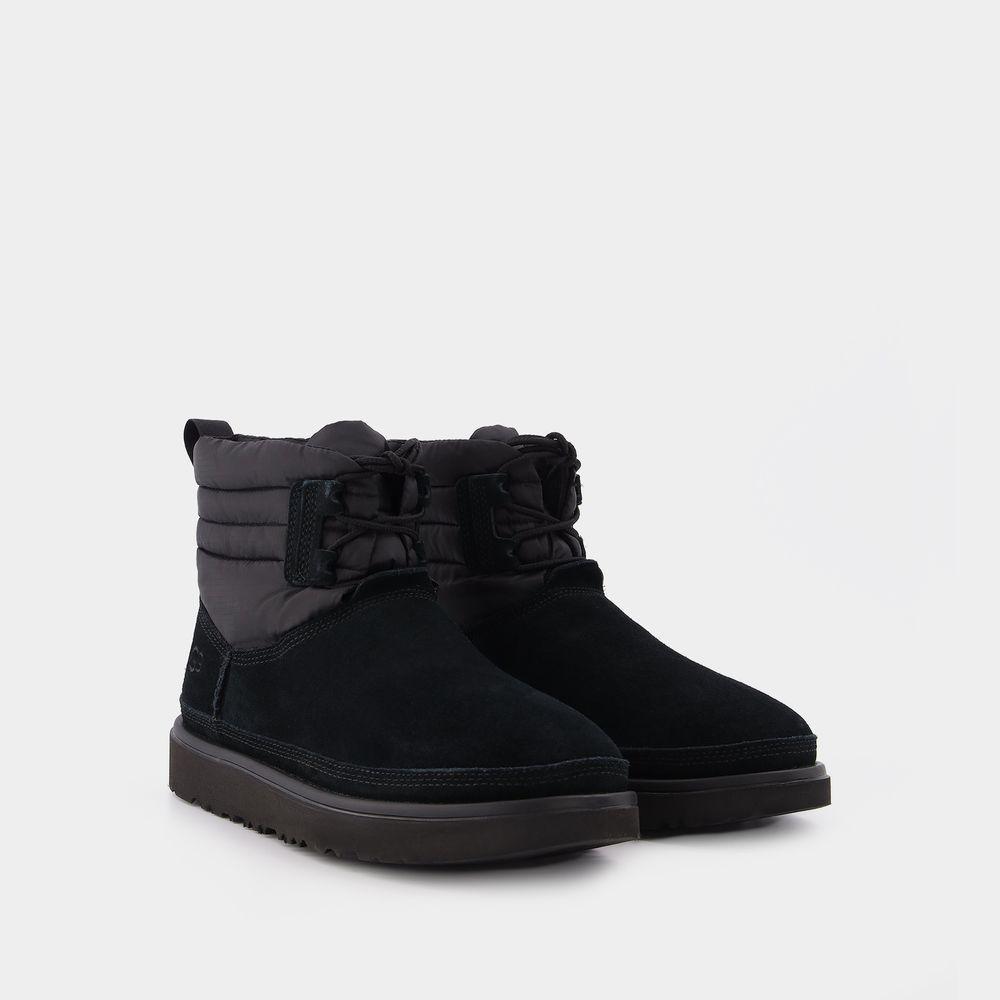 商品UGG|Classic Mini Lace-up Men Synthetic, Black,价格¥1650,第4张图片详细描述