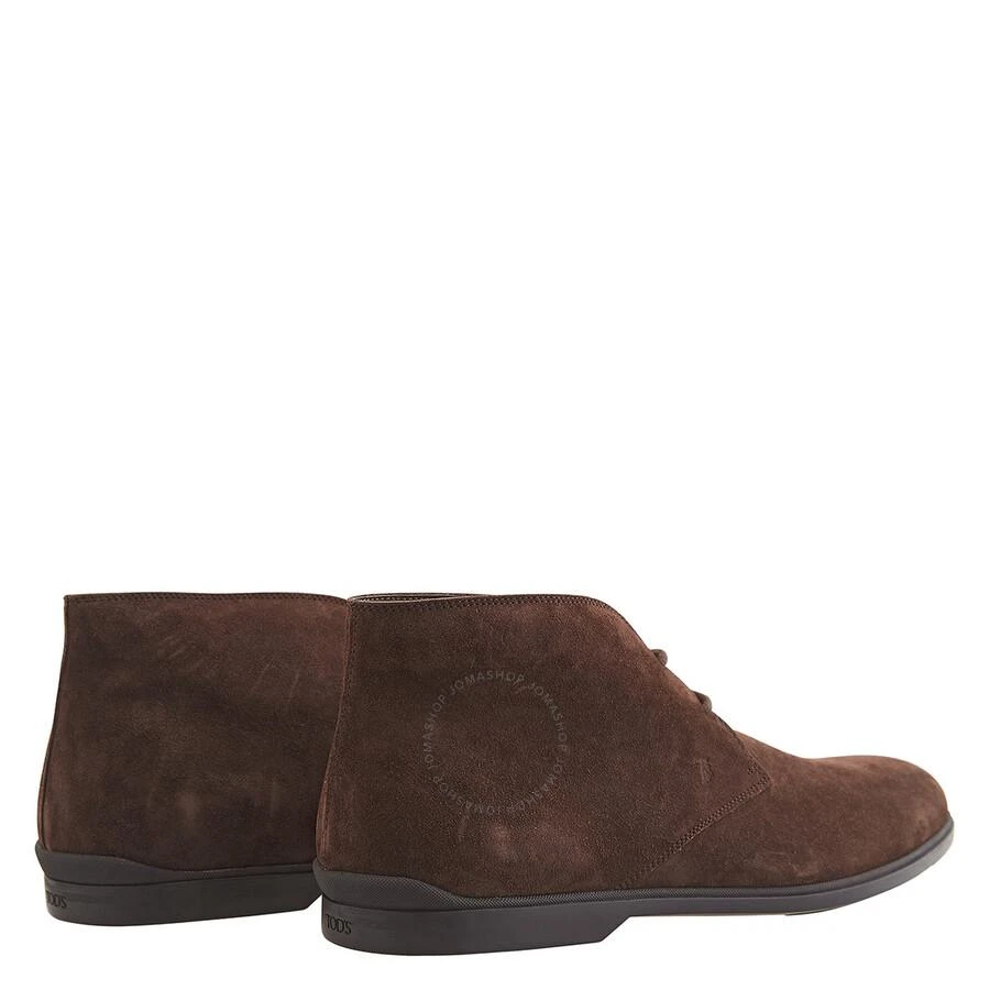 商品Tod's|Men's Dark Brown Suede Desert Boots,价格¥1482,第3张图片详细描述