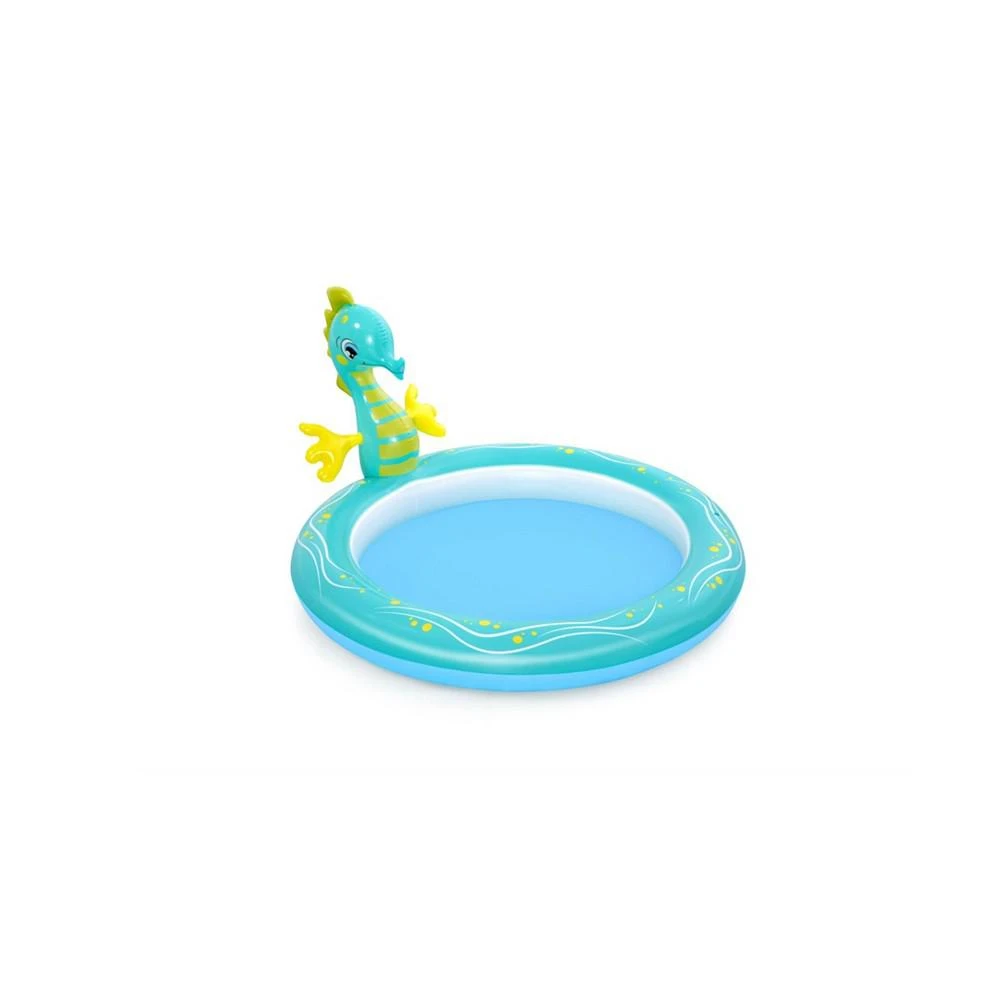 商品WOWMAZING|Bestway H2OGO! Seahorse Inflatable Sprinkler Pool,价格¥172,第1张图片