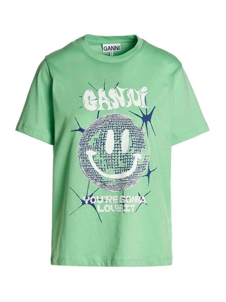 商品Ganni|'Smiley' T-shirt,价格¥634,第1张图片