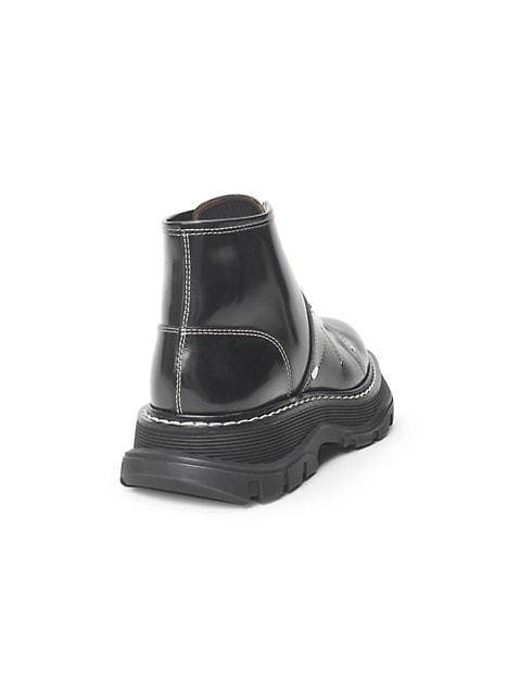 商品Alexander McQueen|Tread Lace-Up Boots,价格¥3622,第5张图片详细描述