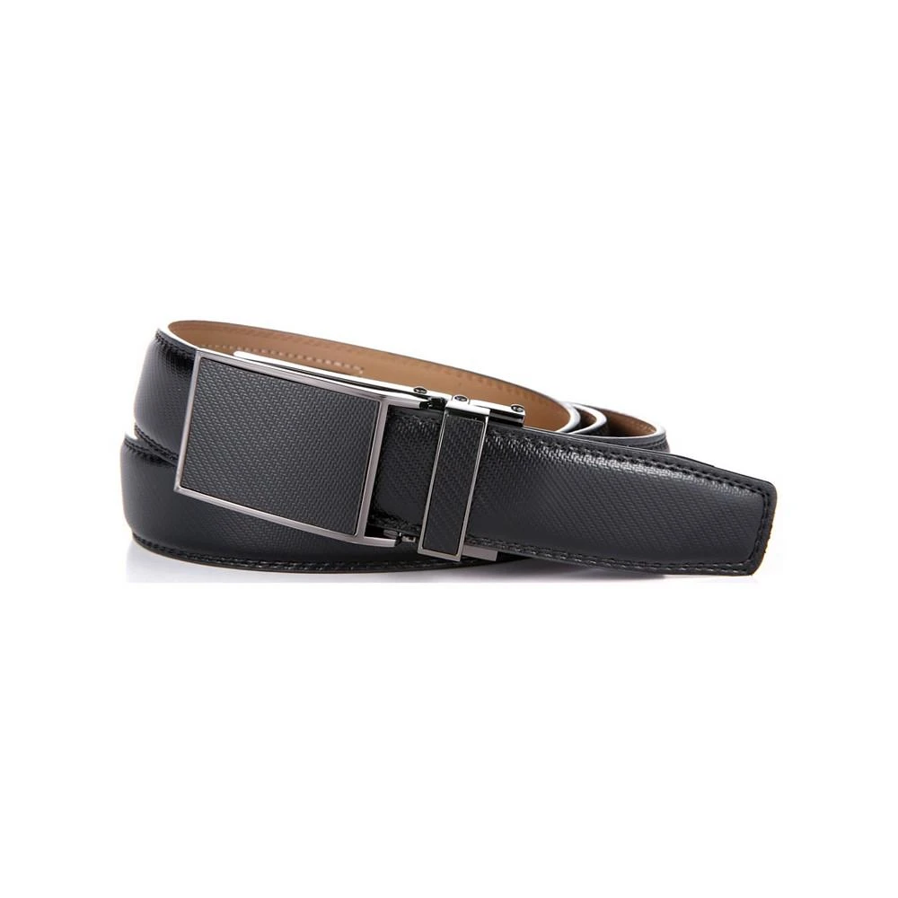 商品Mio Marino|Men's Linxx Designer Ratchet Leather Belt,价格¥192,第3张图片详细描述