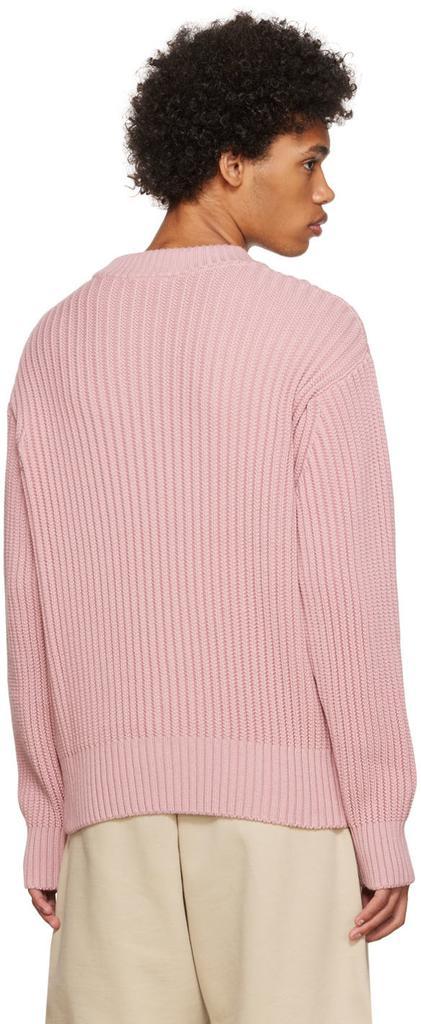 商品AMI|Pink Organic Cotton Sweater,价格¥2891,第5张图片详细描述