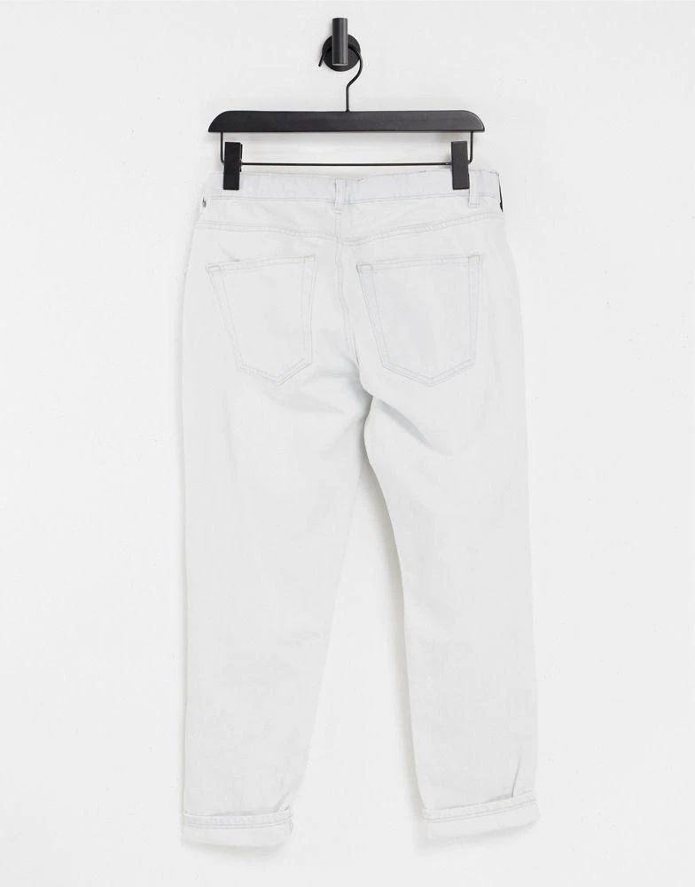 商品Topshop|Topshop Maternity under bump Mom jean in bleach wash,价格¥156,第2张图片详细描述