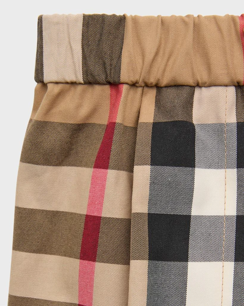 商品Burberry|Girl's Anjelica Check-Print Pleated Skirt, Size 6M-2,价格¥1328,第3张图片详细描述