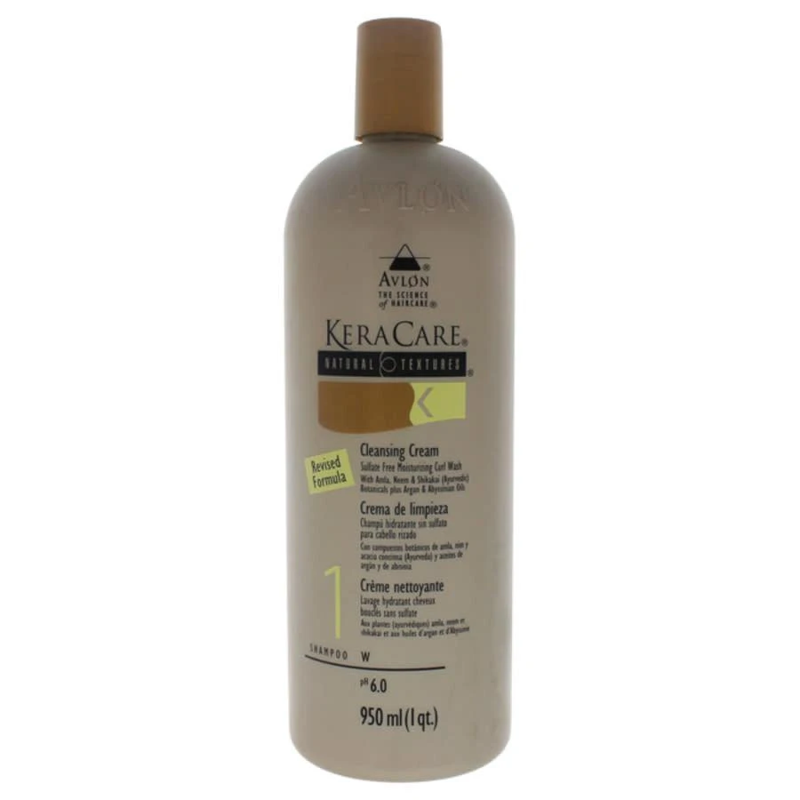 商品Avlon|KeraCare Natural Textures Cleansing Cream by Avlon for Unisex - 32 oz Cleansing Cream,价格¥223,第1张图片