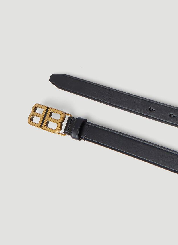 商品Balenciaga|BB Hourglass Belt in Black,价格¥2759,第5张图片详细描述