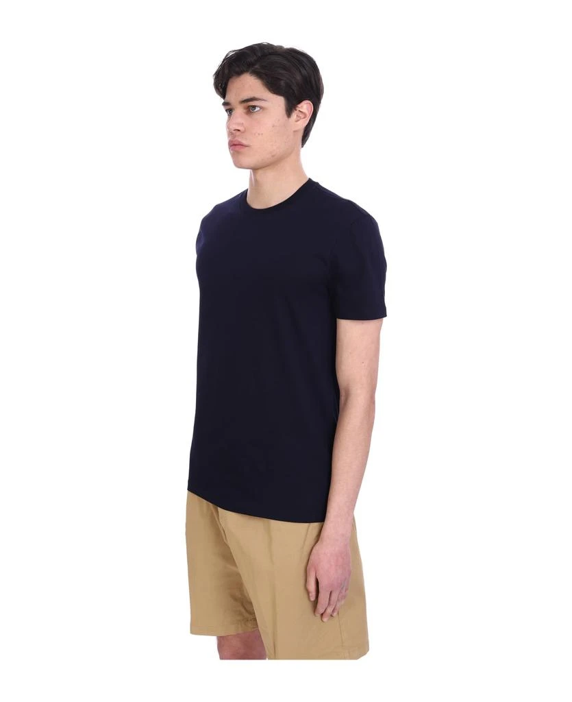 商品BALLANTYNE|T-shirt In Blue Cotton,价格¥1106,第4张图片详细描述