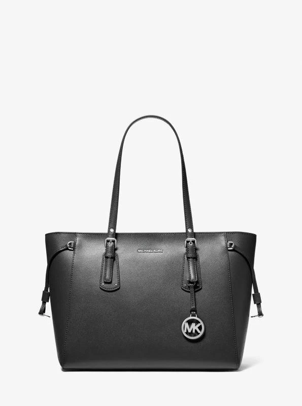 商品Michael Kors|Voyager Medium Crossgrain Leather Tote Bag,价格¥991,第1张图片