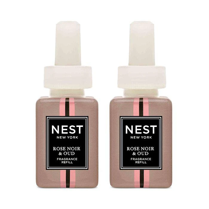 NEST Fragrances Rose Noir & Oud Smart Home Pura Fragrance Diffuser Refills, Set of 2 商品