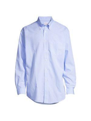 商品Brooks Brothers|Madison-Fit Gingham Check Shirt,价格¥258,第5张图片详细描述