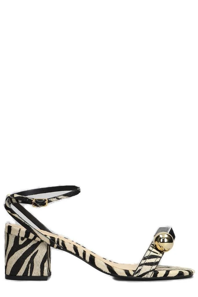 商品Arezzo|Arezzo Animal Printed Block Heel Sandals,价格¥928,第1张图片