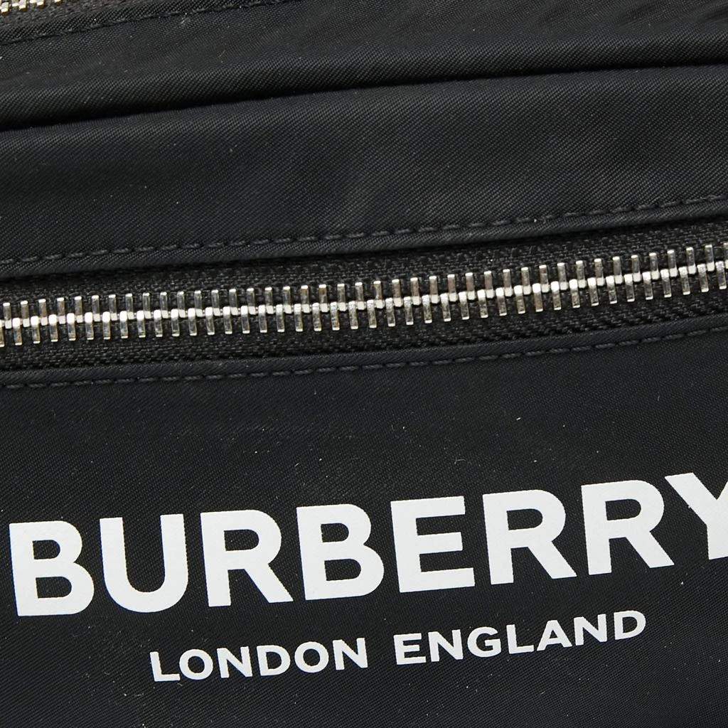 商品[二手商品] Burberry|Burberry Black Logo Print Nylon Cannon Bum Bag,价格¥3497,第5张图片详细描述