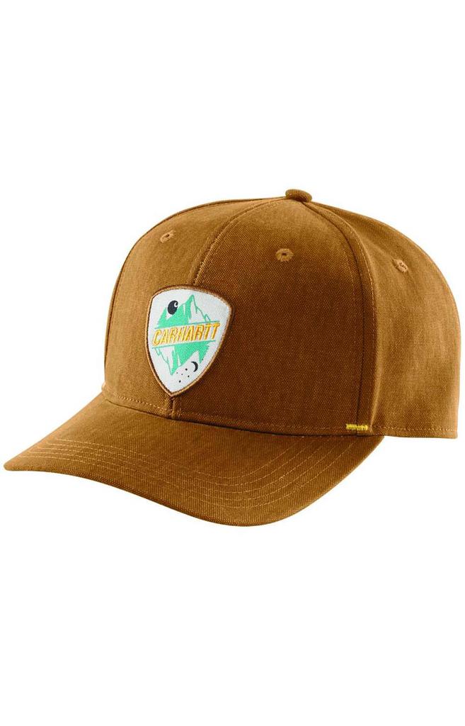 (105211) Canvas Outdoor Patch Snap-Back Hat - Carhartt Brown商品第1张图片规格展示