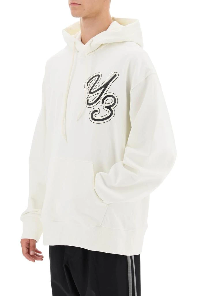 商品Y-3|hoodie with logo print,价格¥586,第4张图片详细描述