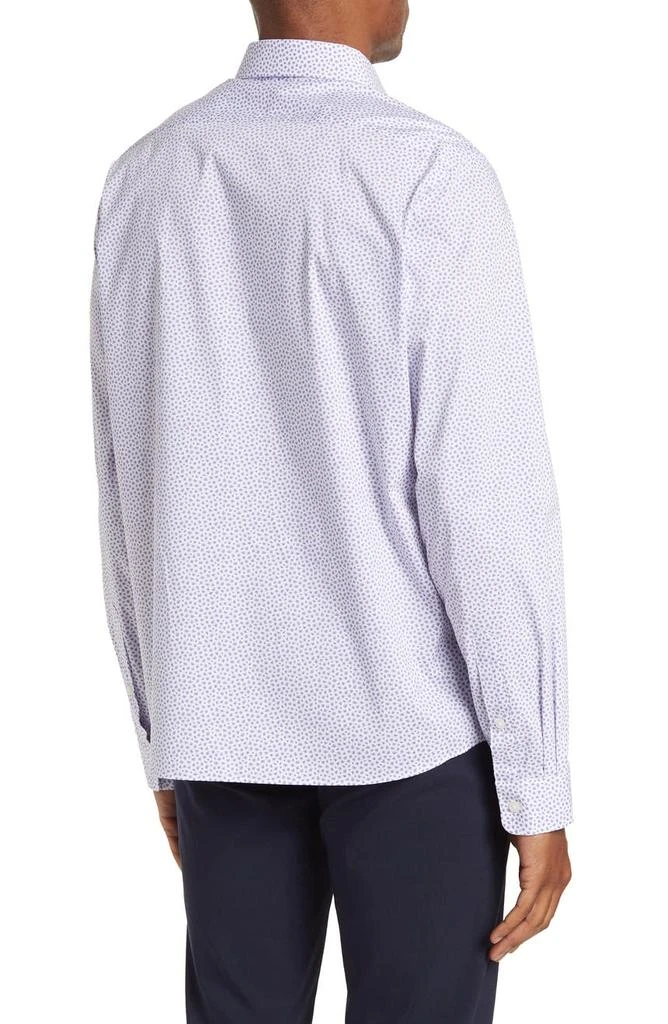 商品Tommy Hilfiger|Slim Fit All-Seasons Stretch Long Sleeve Dress Shirt,价格¥151,第2张图片详细描述