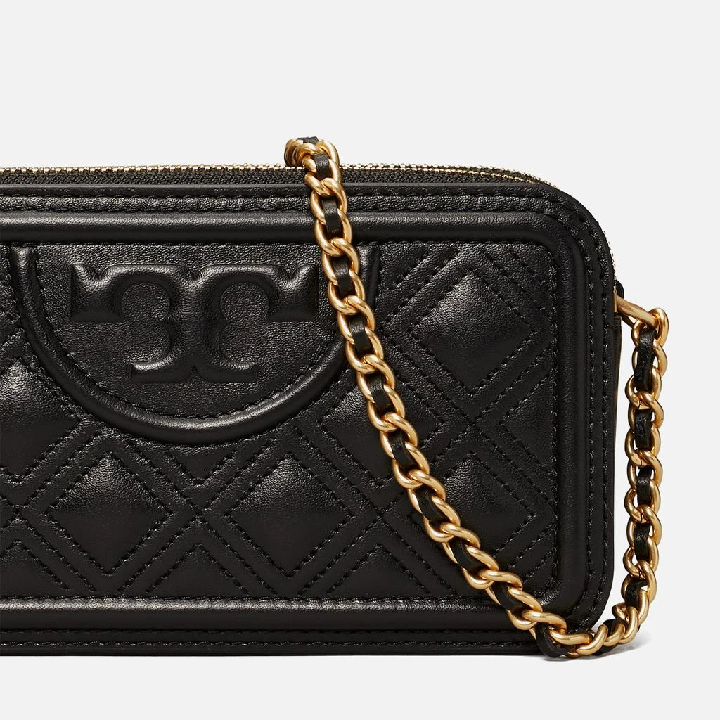 商品Tory Burch|Tory Burch Women's Fleming Double-Zip Mini Bag - Black,价格¥2014,第4张图片详细描述