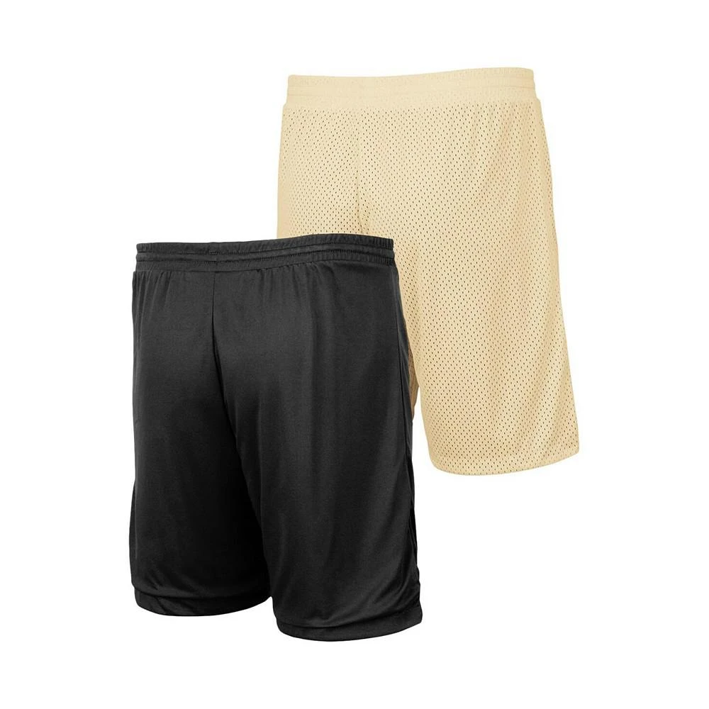 商品Colosseum|Men's Gold, Black UCF Knights Wiggum Reversible Shorts,价格¥263,第2张图片详细描述
