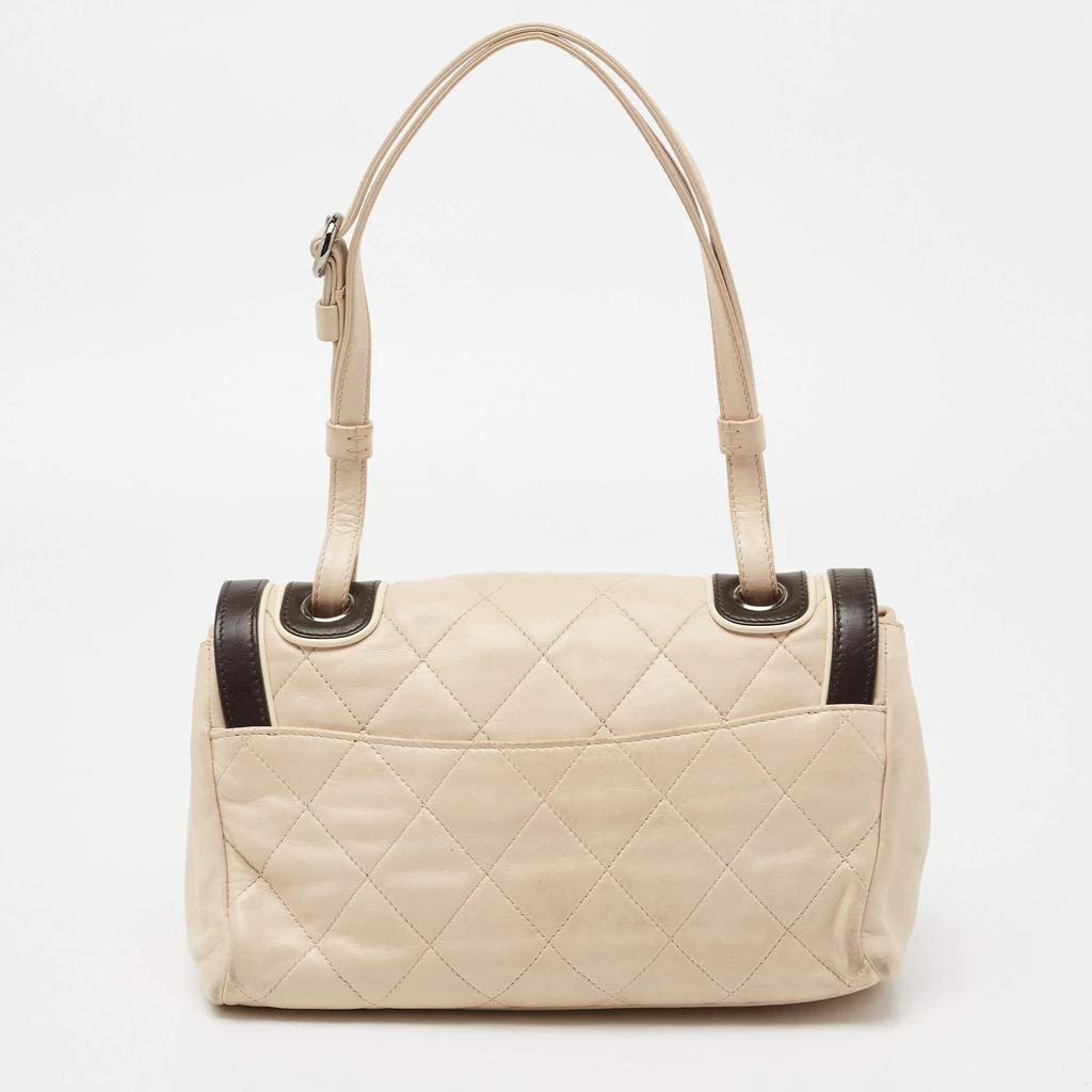 商品[二手商品] Chanel|Chanel Beige/Brown Quilted Leather Reissue Shoulder Bag,价格¥6223,第4张图片详细描述