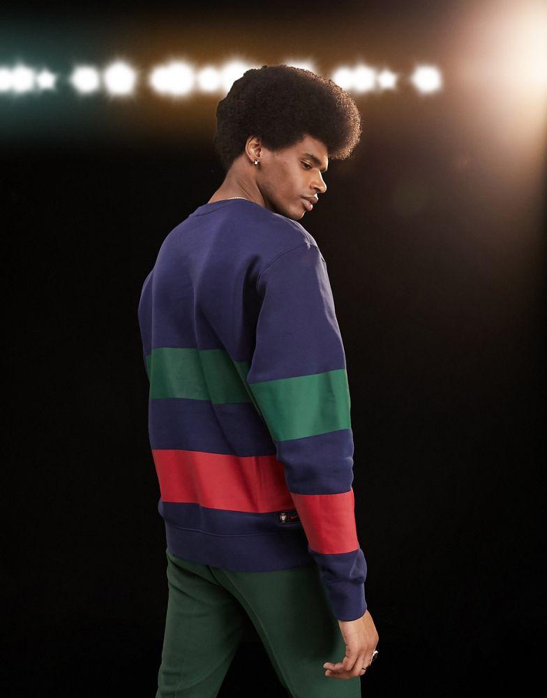 Nike Football World Cup 2022 Portugal unisex club crew sweat in navy商品第2张图片规格展示