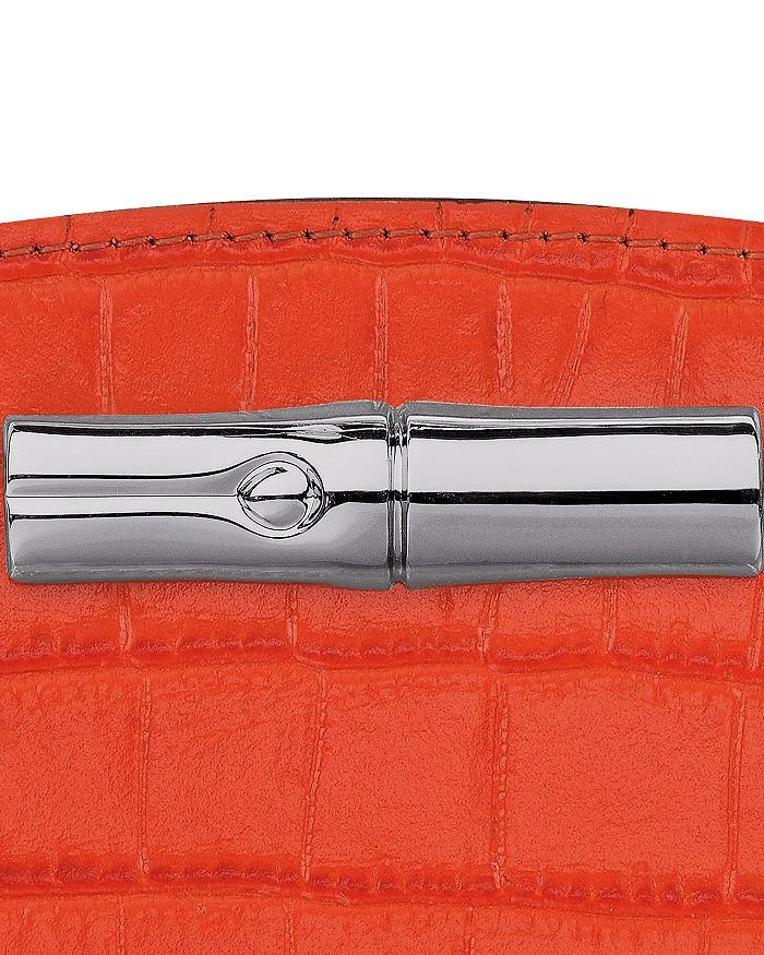 商品Longchamp|Roseau Embossed Leather Compact Wallet,价格¥1131,第3张图片详细描述