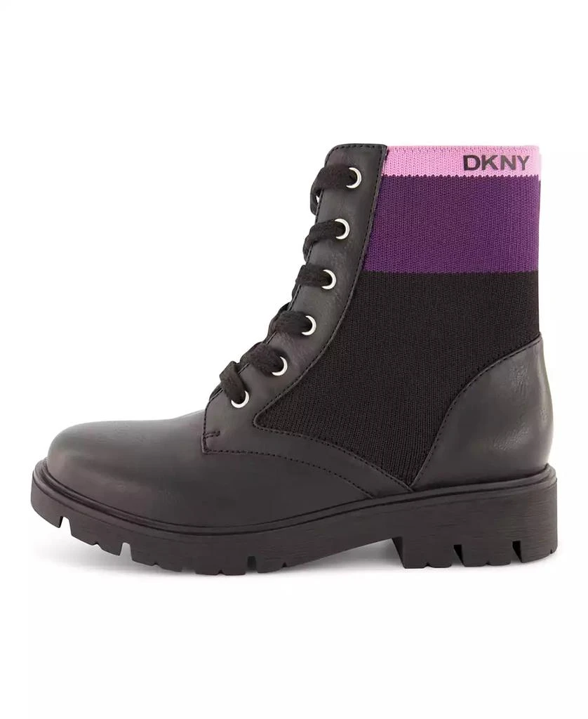 商品DKNY|Big Girls Stassi Knit Moto Boots,价格¥277,第5张图片详细描述