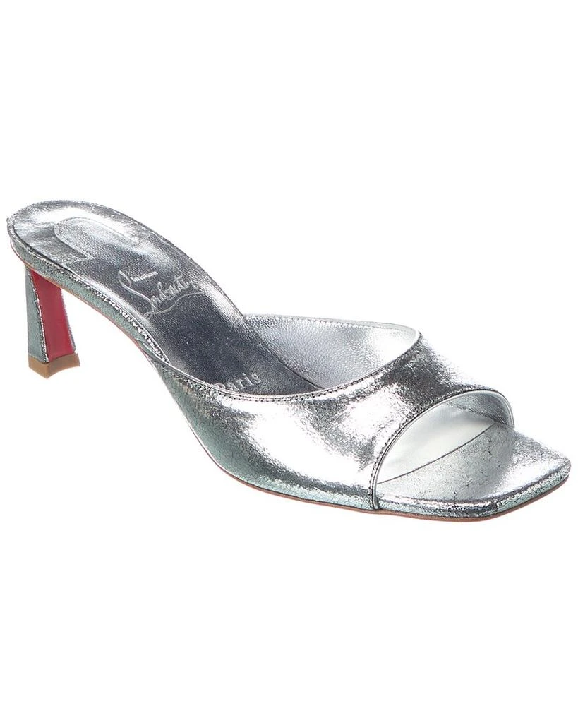商品Christian Louboutin|Condora 55 Leather Mule,价格¥6324,第1张图片