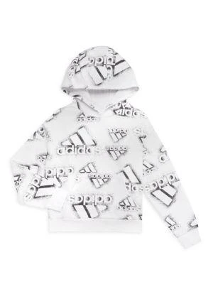 商品Adidas|Girl's Airbrush Logo Hoodie,价格¥75,第1张图片