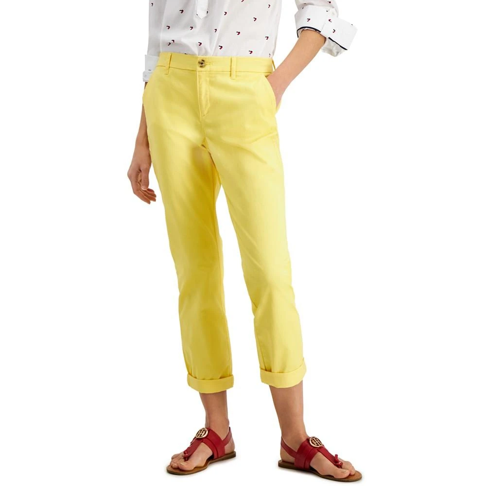 商品Tommy Hilfiger|Cuffed Chino 直筒休闲裤,价格¥264,第1张图片详细描述