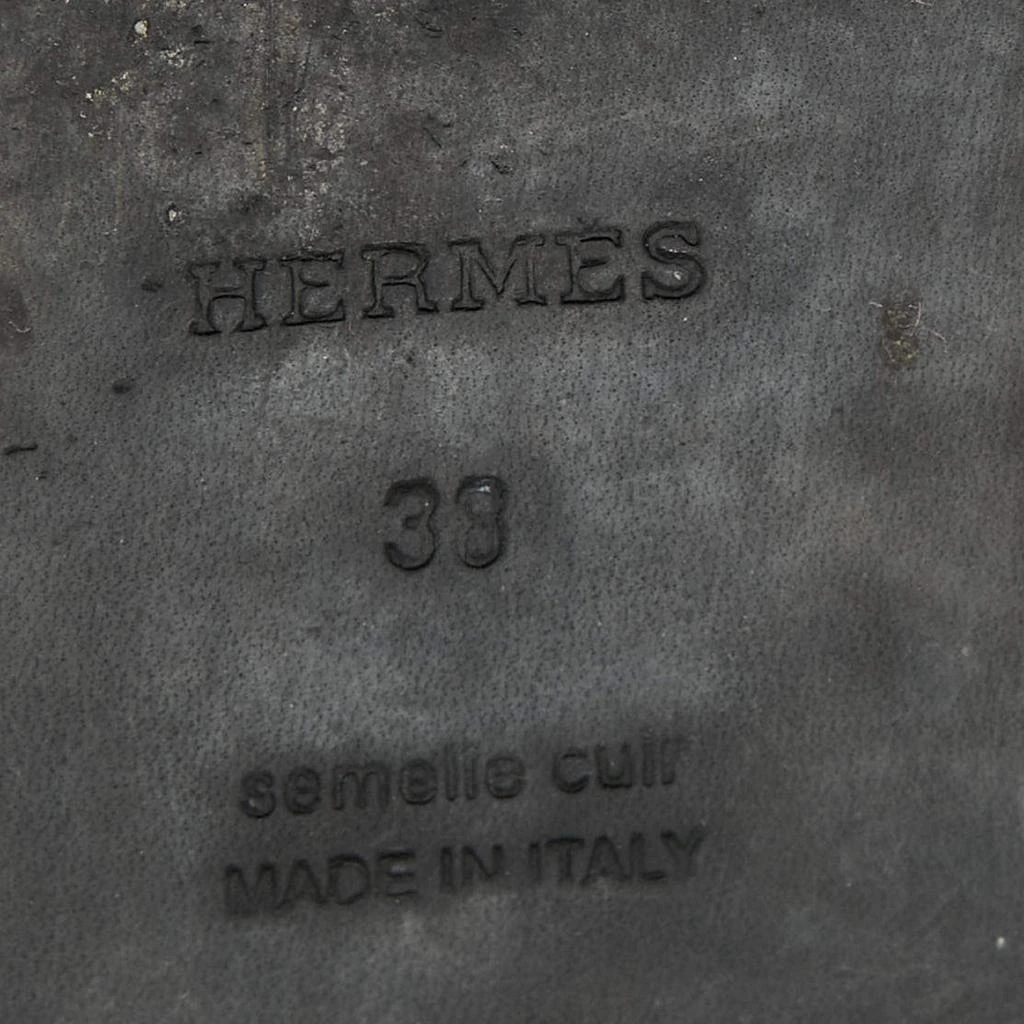 Hermes Pink Powder Beads Oran Flat Slides Size 38 商品