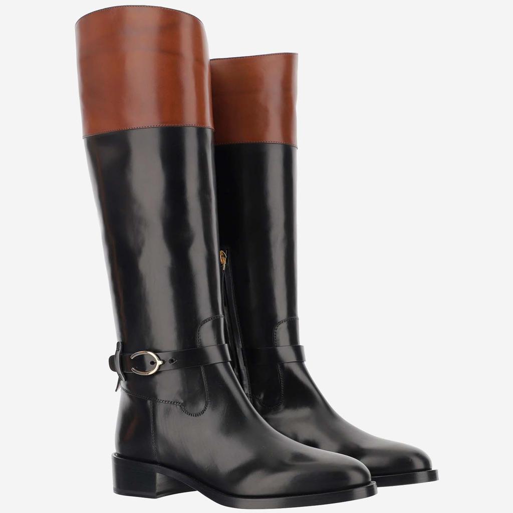 SARTORE HIGH LEATHER BOOTS商品第2张图片规格展示