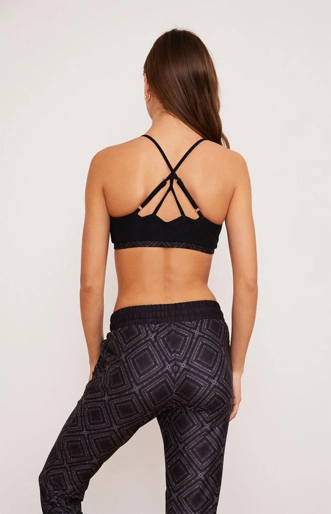 商品Wolven|Eco Summit Crisscross Sports Bra,价格¥475,第4张图片详细描述