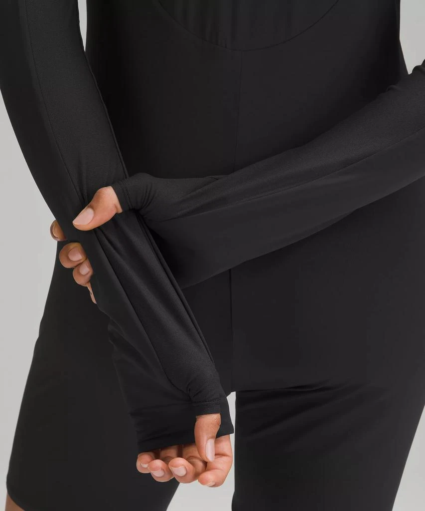 Tight-Fit Lined Long-Sleeve Onesie 商品