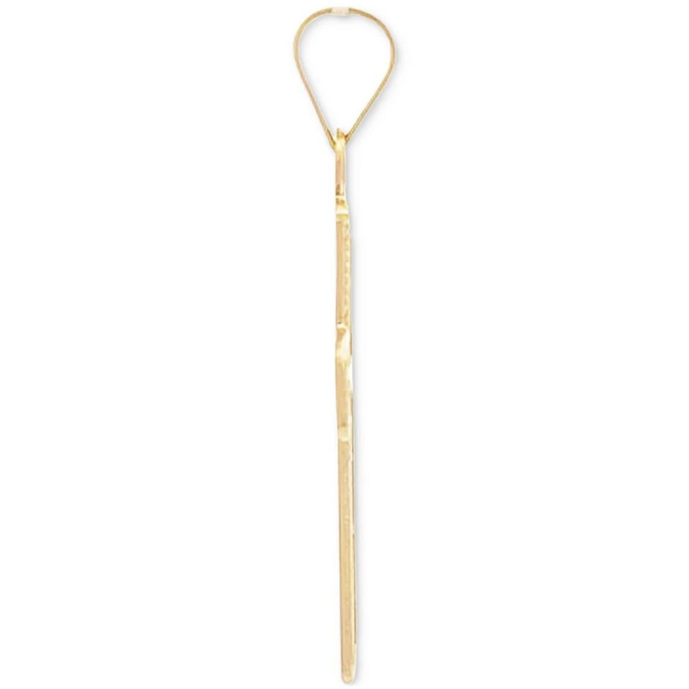 商品Macy's|Cross Pendant in 14k Yellow Gold,价格¥2791,第3张图片详细描述