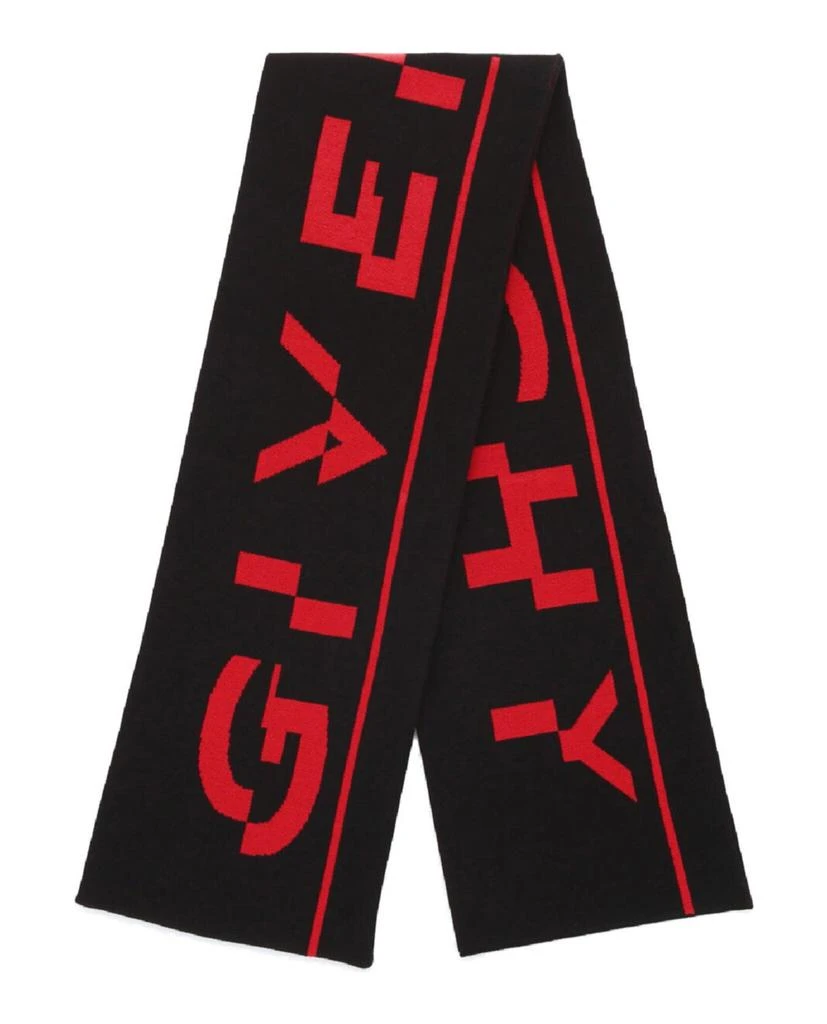 商品Givenchy|Logo Fringe Football Scarf,价格¥1283,第2张图片详细描述