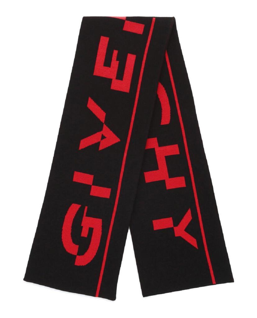 商品Givenchy|Logo Fringe Football Scarf,价格¥1269,第4张图片详细描述