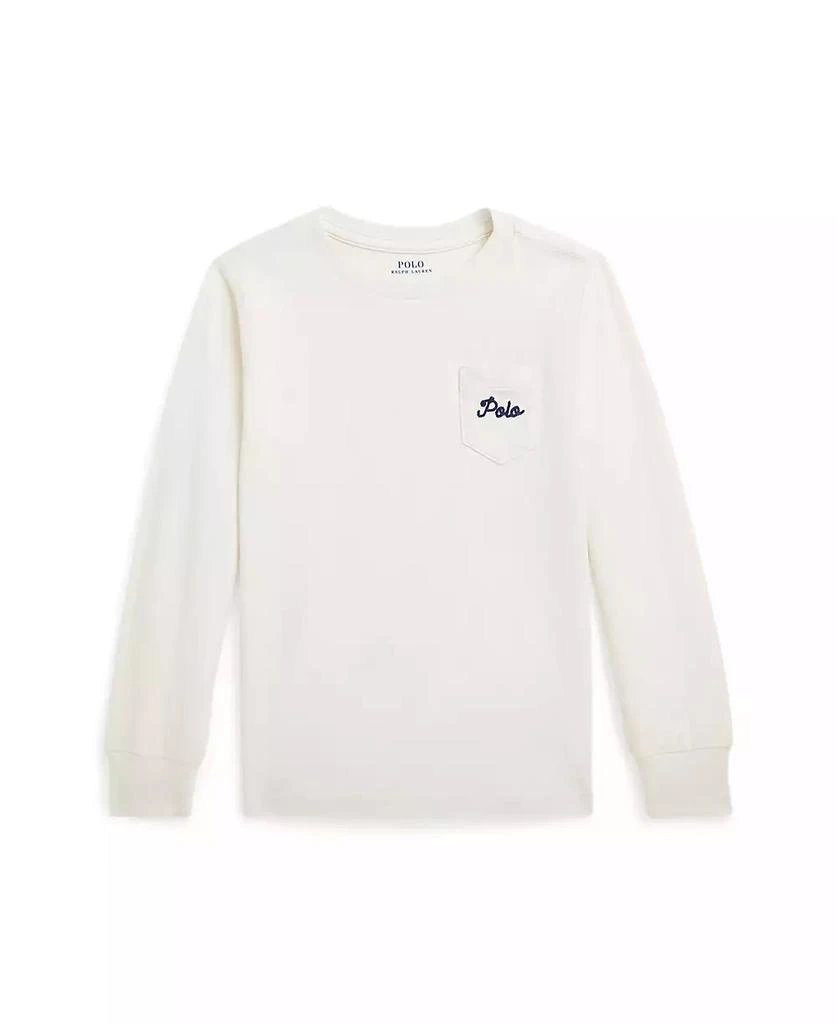 商品Ralph Lauren|Toddler and Little Boys Cotton Interlock Quarter-Zip Pullover Sweatshirt,价格¥281,第1张图片