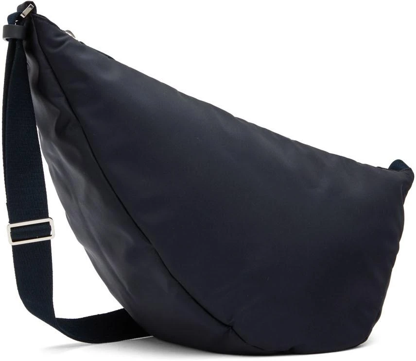 商品The Row|SSENSE Exclusive Navy Slouchy Banana Messenger Bag,价格¥8179,第2张图片详细描述