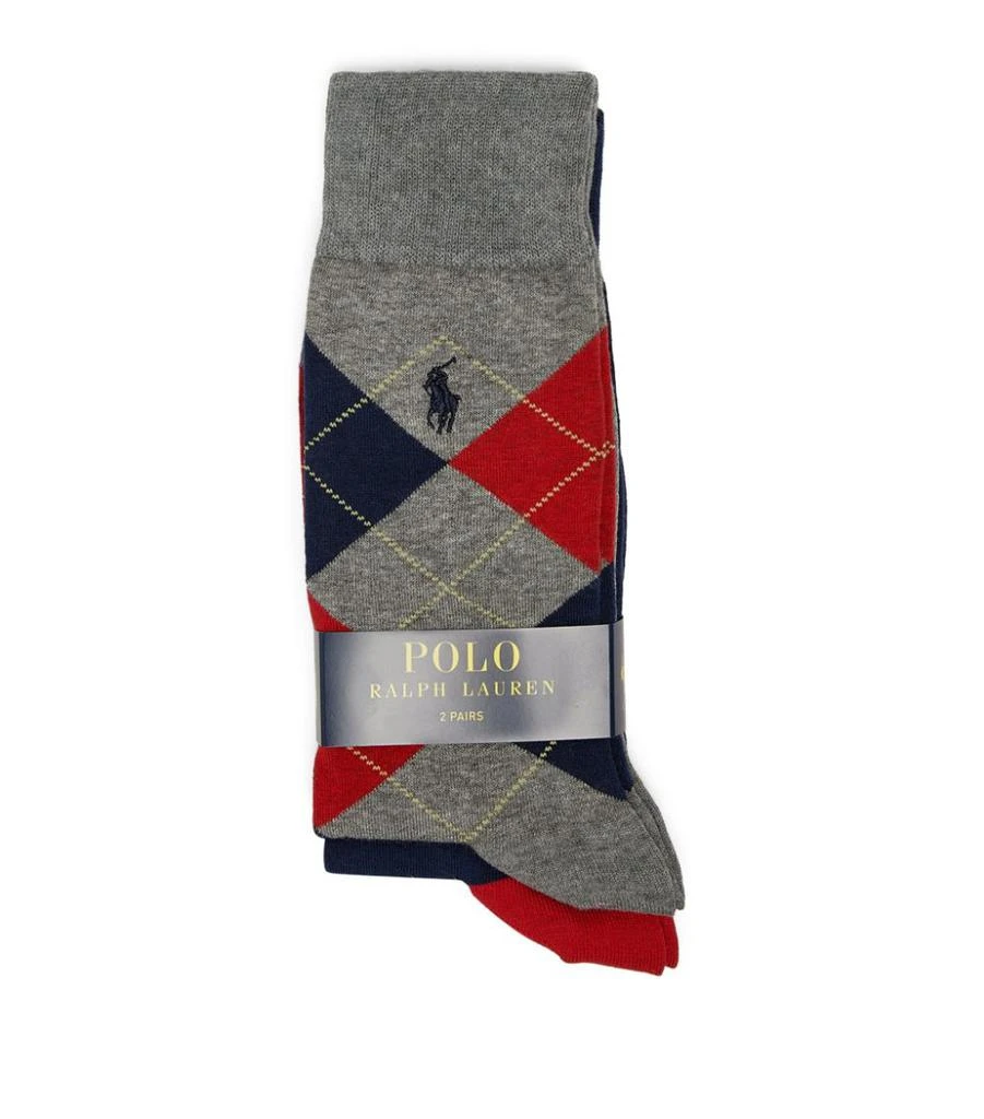 商品Ralph Lauren|Argyle Socks (Pack of 2),价格¥252,第1张图片