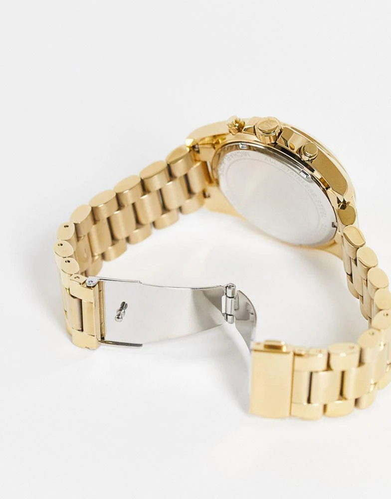 商品Michael Kors|Michael Kors Bradshaw womens bracelet watch in gold,价格¥2350,第4张图片详细描述